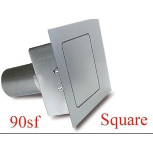 Hagan - 90SF - Square Fuel Door  Flat Surfaces