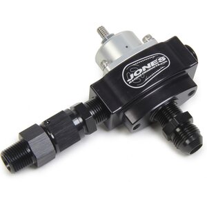 Jones Racing Products - FP-8009-R2 - Fuel Regulator w/ Bypass Billet w / Idle Jet