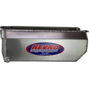 Kevko Oil Pans & Components - 1097A - SBC Oil Pan - 10qt Box Style Alumuniun.  57-85