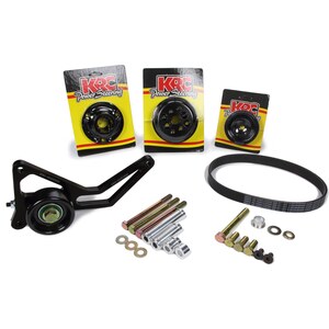 KRC Power Steering - KRC 37453000 - Pro Series Serpentine Pulley Kit 30% w/Idler