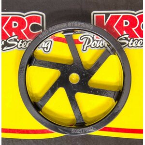 KRC Power Steering - KRC 50217600 - Pulley 6.0in Aluminum Serpentine Std. Offset