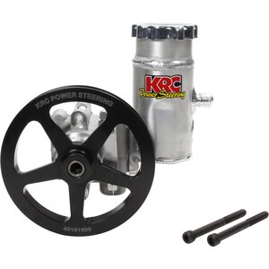 KRC Power Steering - ESP 19610100 - P/S Pump Elite w/ 6in V- Belt Pulley w/Reservoir