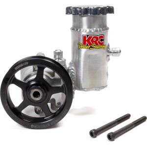 KRC Power Steering - ESP 19620100 - P/S Pump Elite w/ 4.2in 6 Rib Pulley w/Reservoir