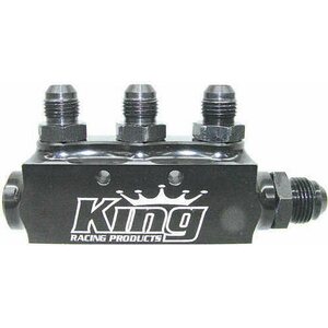 King Racing Products - 1930 - Fuel Block w/ Fittings