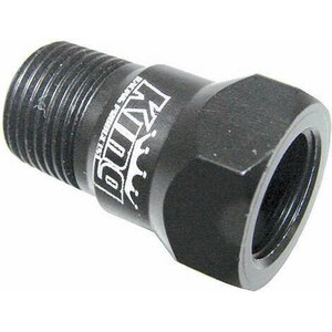 King Racing Products - 2130 - Fitting Water Temp Alum 3/8 npt