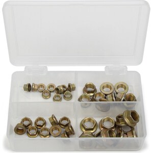 King Racing Products - 2710 - Aircraft Jet Nut Kit 40pc
