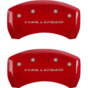 MGP Caliper Cover - 12162SCLBRD - 11-   Challenger Caliper Covers Red