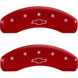 MGP Caliper Cover - 14005SBOWRD - 14-   Silverado 1500 Caliper Covers Red