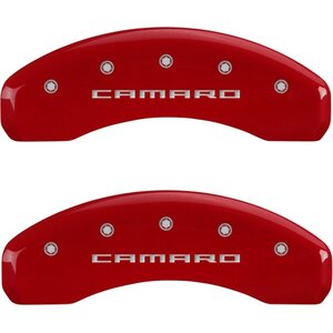 MGP Caliper Cover - 14033SCA5RD - 10-   Camaro Caliper Covers Red