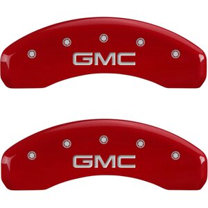 MGP Caliper Cover - 34208SGMCRD - 14-  Sierra !500 Caliper Covers Red