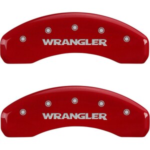 MGP Caliper Cover - 42007SWRGRD - 07-   Wrangler Caliper Covers Red