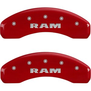 MGP Caliper Cover - 55001SRAMRD - 11-   Ram 1500 Caliper Covers Red