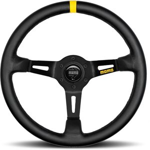 MOMO - R1908/35L - MOD 08 Steering Wheel Black Leather