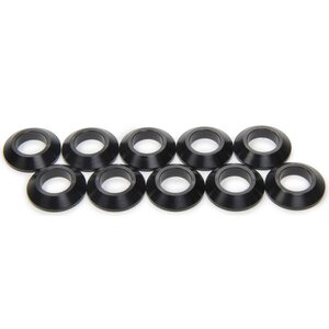 MPD Racing - MPD41006 - 1in Cone Spacer 10 pack Aluminum - Black
