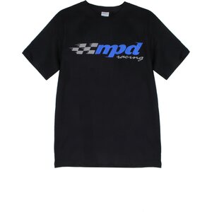 MPD Racing - MPD90100L - MPD Black Tee Shirt Large