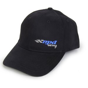 MPD Racing - 3108-90420 - MPD Black Logo Hat Velcro Enclosure