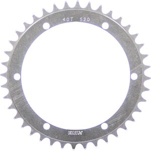M&W Aluminum Products - SP520-643-40T - Rear Sprocket 40T 6.43 BC 520 Chain