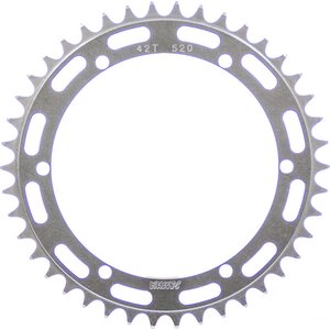 M&W Aluminum Products - SP520-643-42T - Rear Sprocket 42T 6.43 BC 520 Chain