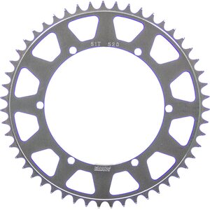 M&W Aluminum Products - SP520-643-51T - Rear Sprocket 51T 6.43 BC 520 Chain