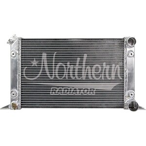 Northern Radiator - 204112 - Aluminum Radiator Race Pro Sciricco Style