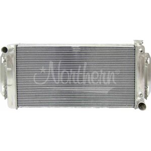 Northern Radiator - 205142 - MUSCLE CAR 55-57 CHEV XF LOW CONV RADIATOR
