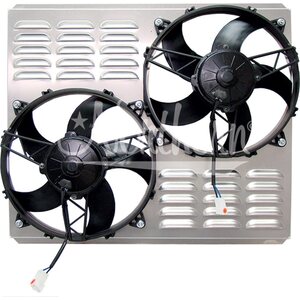 Northern Radiator - Z40075 - 11in Dual Fans and Shroud