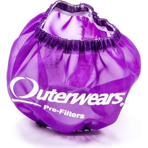 Outerwears - 10-1018-07 - 3in Breather W/Shield Purple