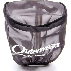 Outerwears - 10-1052-01 - Pre-Filter Black 3.5in Dia x 4in L w/Top Black