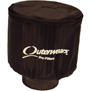 Outerwears - 10-1090-01 - Pre-Filter Balck 4.5in Dia x 5in Tall