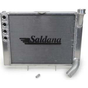 Saldana - SRS15CFDM-SP-KIT - Engine Mount Radiator For Sprint Car Complete