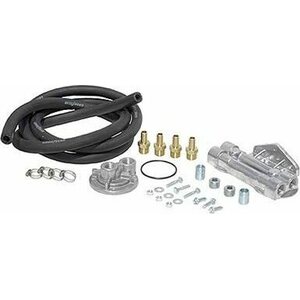 Perma-Cool - 10756 - Oil Filter Relocation Kit Dual Thread 1in-16