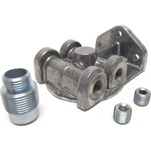 Perma-Cool - 4794 - Oil Filter Mount  1in-14 Ports: 1/4in NPT  L/R
