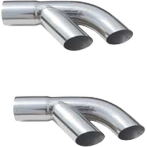 Pypes Performance Exhaust - EVT10 - Exhaust Tip Splitters 2.5in to Dual 2.25in