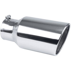 Pypes Performance Exhaust - EVT406 - Exhaust Tip 4in x 6in 12in L Polished Bolt-on