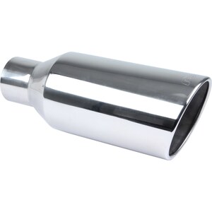 Pypes Performance Exhaust - EVT407 - Exhaust Tip 4in x 7in 18in L Polished Weld-on