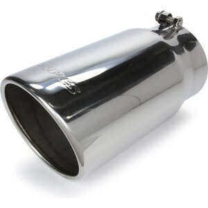 Pypes Performance Exhaust - EVT506 - Exhaust Tip 5in x 6in 12in L Polished Bolt-on
