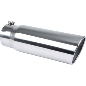 Pypes Performance Exhaust - EVT506-18 - Exhaust Tip 5in x 6in 18in L Polished Bolt-on