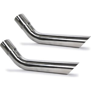 Pypes Performance Exhaust - EVT58 - Exhaust Tips Slip Fit 2.5in Pair (Long)