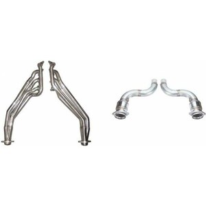 Pypes Performance Exhaust - HDR78SK-1 - 15-17 Mustang Long Tube Header Kit w/Cats