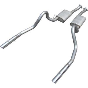 Pypes Performance Exhaust - SFM16V - 87-98 Mustang 5.0L 2.5in Exhaust System