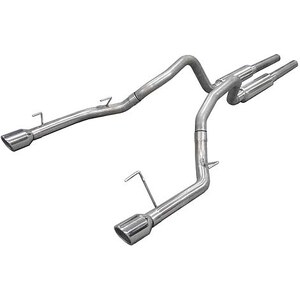 Pypes Performance Exhaust - SFM79 - 11- Mustang 3.7L 2.5in Cat Back Exhaust System