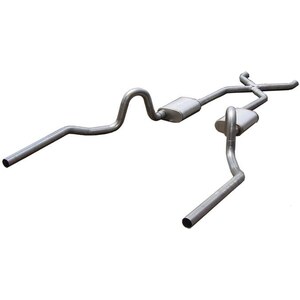 Pypes Performance Exhaust - SGA10T - 64-72 A-Body Crossmember Back Exhaust 2.5in