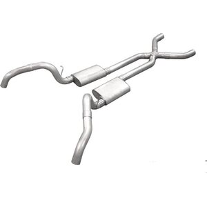 Pypes Performance Exhaust - SGF60T - 67-69 GM F-Body Crossmem ber Back Exhaust 2.5in