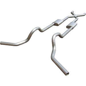 Pypes Performance Exhaust - SGT79T - 67-74 GM Crossmember Back Exhaust 2.5in
