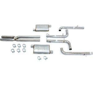 Pypes Performance Exhaust - SMC26S - 11- Charger V6 Cat Back Exhaust System
