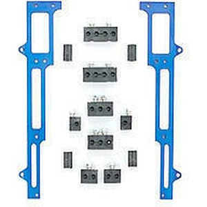 R&M Specialties - 1101-B - Spark Plug Wire Loom SBC Blue