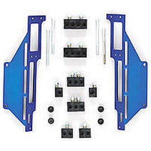 R&M Specialties - 1120-B - Spark Plug Wire Loom SBC C/B Blue