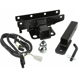 Rugged Ridge - 11580.54 - Hitch Kit with Ball 2in 07-18 Jeep Wrangler