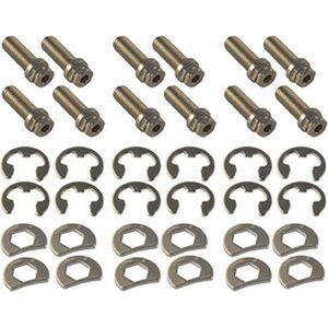 Stage 8 Fasteners - 8911A - Header Bolt Kit - 6pt. 3/8-16 x 1in (12)