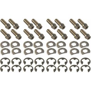 Stage 8 Fasteners - 8913A - Header Bolt Kit - 6pt. 3/8-16 x 1in (16)